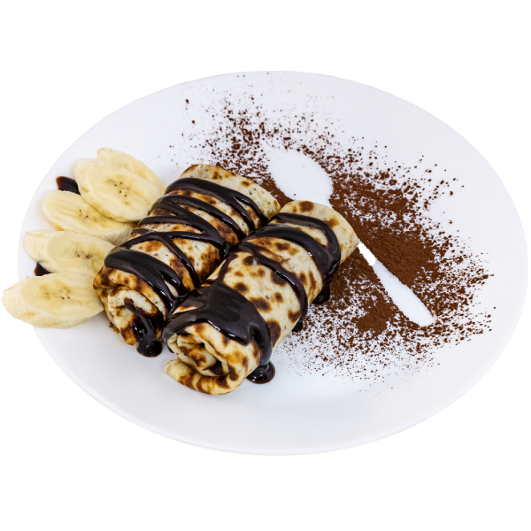 Clătite cu fineti și banane