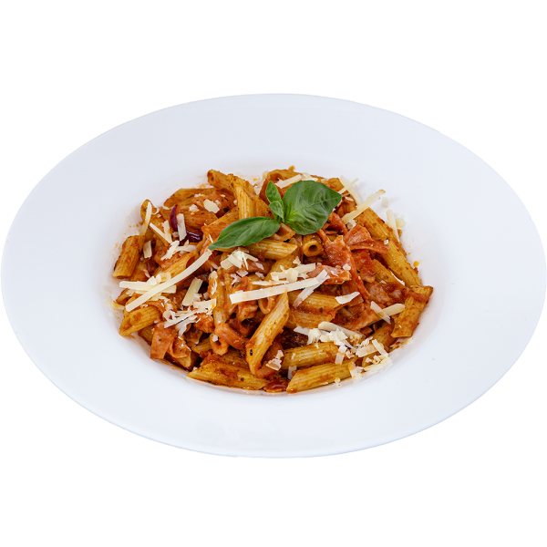 Paste penne all'amatriciana