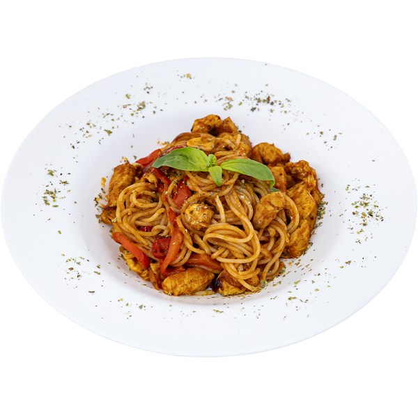 Paste spaghete cu pui