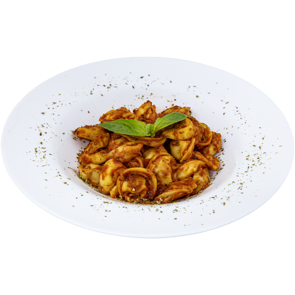 Paste tortellini pomodoro e mozzarella