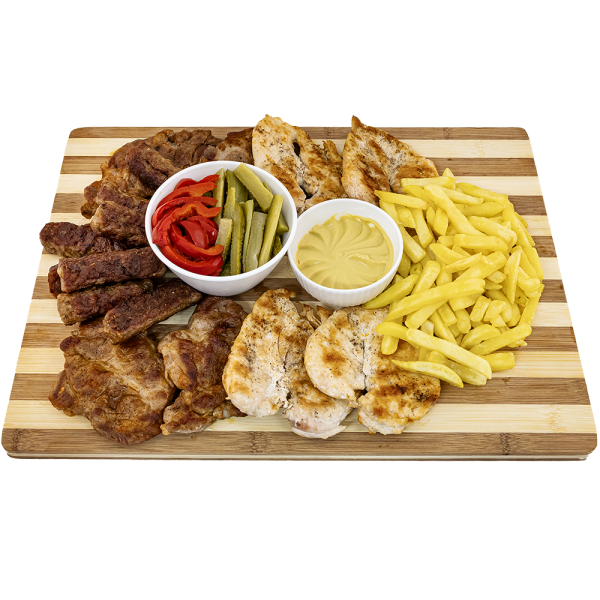 Platou mix grill pentru 4 persoane